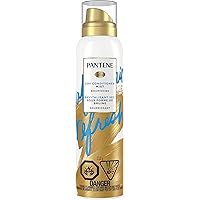 Pantene Dry Conditioner Mist Spray for Hair, Hydrates and Softens Dry Hair with Vitamin B5, Safe for Color Treated Hair, Pro-V Refresh, 3.9oz