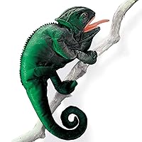 Folkmanis Chameleon Hand Puppet, Dark Green