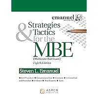 Strategies & Tactics for the MBE (Emanuel Bar Review) Strategies & Tactics for the MBE (Emanuel Bar Review) Paperback Kindle