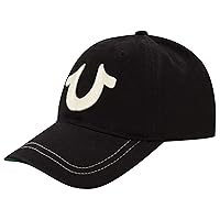 True Religion Boys Kids Baseball Hat with Large Horseshoe Logo