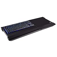 Corsair K63 Wireless Mechanical Keyboard & Gaming Lapboard Combo - Game Comfortably on Your Couch - Backlit Blue Led, Cherry MX Red - Quiet & Linear (CH-9515031-NA) (Renewed)
