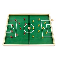 NOVICA Handmade Pinewood Game Cork Desktop Soccer from Guatemala Green Woodnatural Fiber Chess Sets Games Other [1.2in H x 16.25in W x 12.25in D] 'Desktop Soccer'