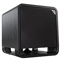 Polk Audio HTS 10 Powered Subwoofer with Power Port Technology | 10” Woofer, up to 200W Amp | For the Ultimate Home Theater Experience | Modern Sub that Fits in any Setting | Washed Black Walnut Polk Audio HTS 10 Powered Subwoofer with Power Port Technology | 10” Woofer, up to 200W Amp | For the Ultimate Home Theater Experience | Modern Sub that Fits in any Setting | Washed Black Walnut