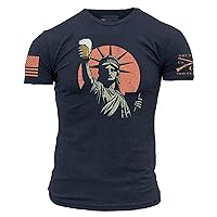 Grunt Style Toast to Freedom Men's T-Shirt