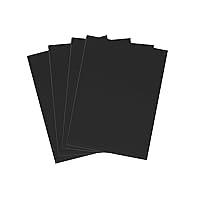 Eva Foam Sheets in Black, 9x12 Inches, 6mm- Extra Thick! Great Craft Foam Paper (1)