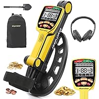 Metal Detector for Adults Professional, Foldable Metal Detector with 10