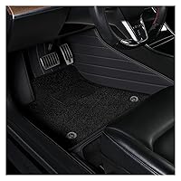 Custom Car Floor Mats Compatible with A5 Sportback 2010 2011 2012 2013 2014 2015 2016 Car Mats Full Set Interior Accessories (Color : Black-b1)