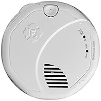 SCO501CN-3ST Wireless Interconnected Combination Smoke and Carbon Monoxide Alarm with Voice Location, Battery Operated (pack of 1)
