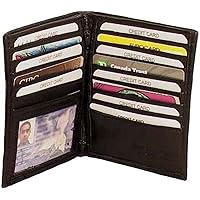 Executive Bi-Fold Coat Wallet BLACK 4101 US
