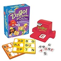 ThinkFun Zingo Word Builder - Classic Early Reading Game | Enhances Vocabulary & Spelling Skills | Award-Winning Educational Toy for Kids and Adults