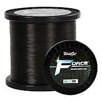 Force Monofilament Fishing Line - Superior Mono Leader Materials - Exceptional Strength Nylon Fishing line 2-100lb, Abrasion Resistant Mono Line
