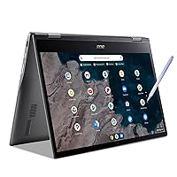 Acer Chromebook Spin513 Touchscreen Laptop Flip - Google Chromebook Stylus Pen- 13.3 FHD IPS - USB C - Backlit Keyboard - 13hr Battery Life - School Students College Laptop (4GB RAM| 64GB eMMC)