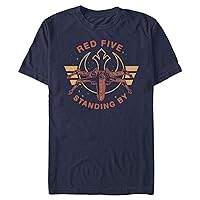 STAR WARS Men's Red Five X-Wing T-Shirt