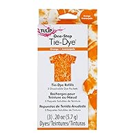 Tulip One-Step Tie-Dye Kit Tulip Fabric Dye Open Stock 29037 Fdy Refill Orange