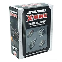 Atomic Mass Games Star Wars X-Wing 2nd Edition Miniatures Game Rebel Alliance Squadron Starter Pack | Strategy Game for Adults and Teens | Ages 14+ | 2 Players | Avg. Playtime 45 Mins | Made