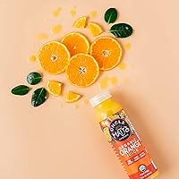 Uncle Matt's Pulp Free Organic Orange Juice with No Added Cane Sugar, Only One Ingredient, 12 pack of 12 Bottles