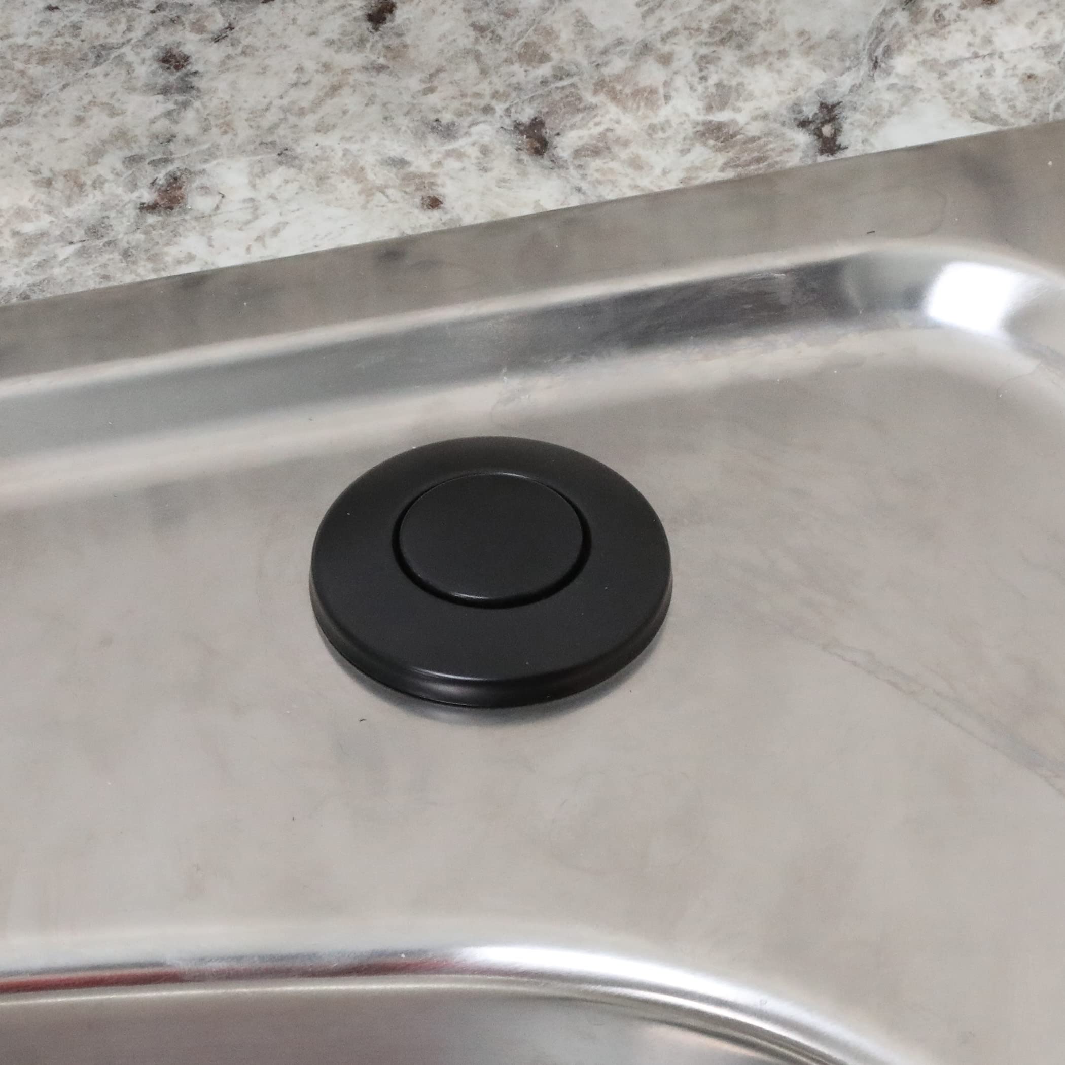 Danco 12067 Sink Top Mount Air Switch Replacement Button, Matte Black