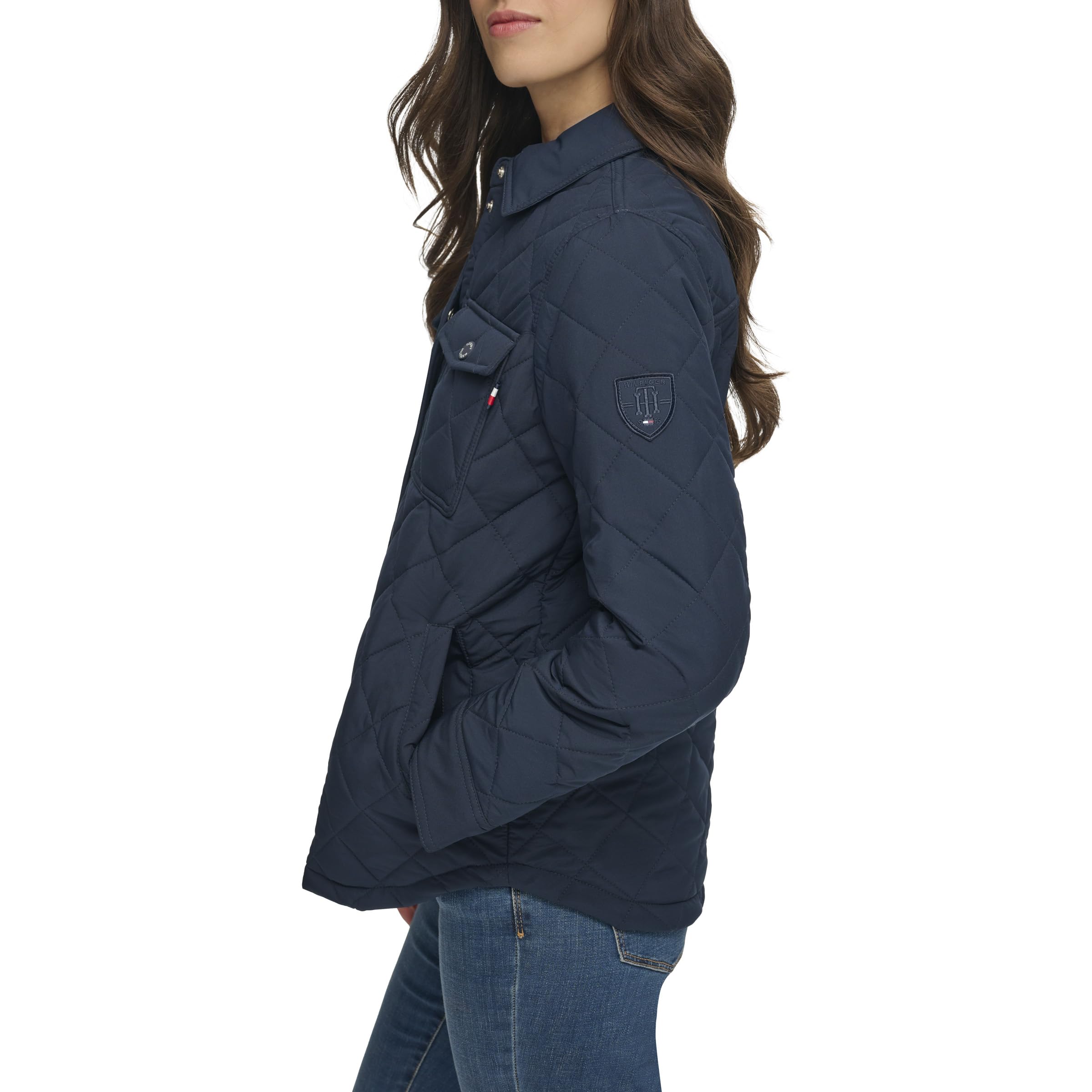 Tommy Hilfiger Women's Everyday Transitional Shacket