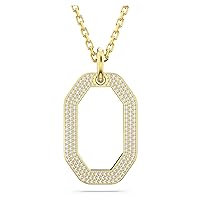 Swarovski Dextera Pendant Gold-Plated Women's Necklace with Radiant Swarovski Crystals