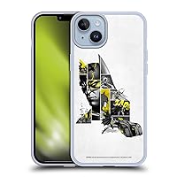 Head Case Designs Officially Licensed Batman DC Comics Collage 80th Anniversary Soft Gel Case Compatible with Apple iPhone 14 Plus and Compatible with MagSafe Accessories