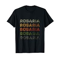 Love Heart Rosaria Tee Grunge/Vintage Style Black Rosaria T-Shirt