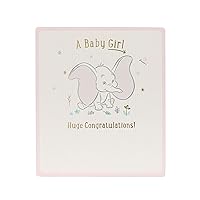 Baby Girl Congratulations Card - New Baby Congratulations Card - Disney Baby Greeting Card - Dumbo Baby Greeting Card