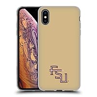 Head Case Designs Officially Licensed Florida State University FSU Seminoles Soft Gel Case Compatible with Apple iPhone Xs Max