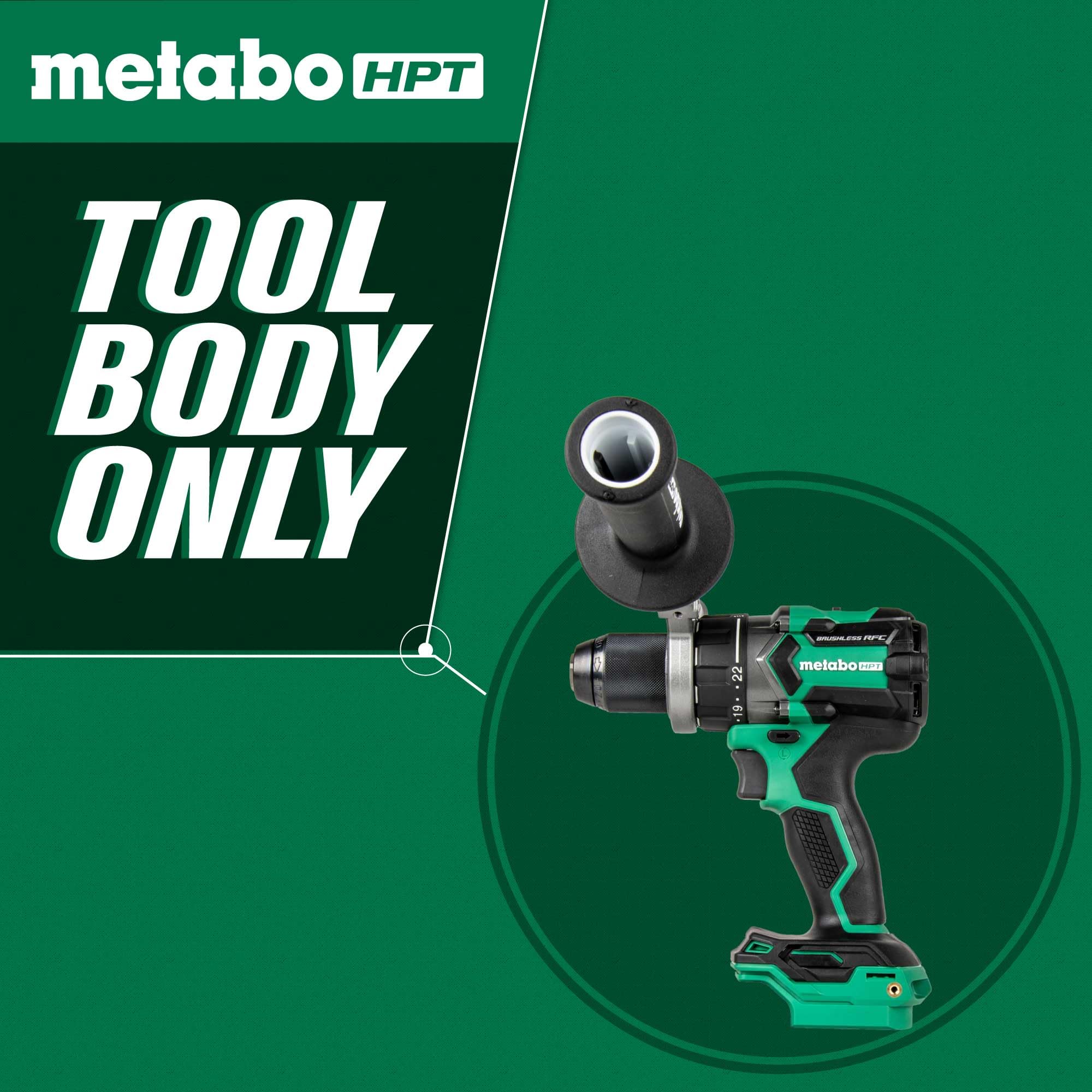 Metabo HPT 18V MultiVolt™ High Torque Cordless Driver Drill | 1/2