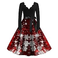 High Waist Birthday Winter Tunic Dress Ladies Beautiful Full Sleeve Comfort Polyester Floral Pleated Cocktail