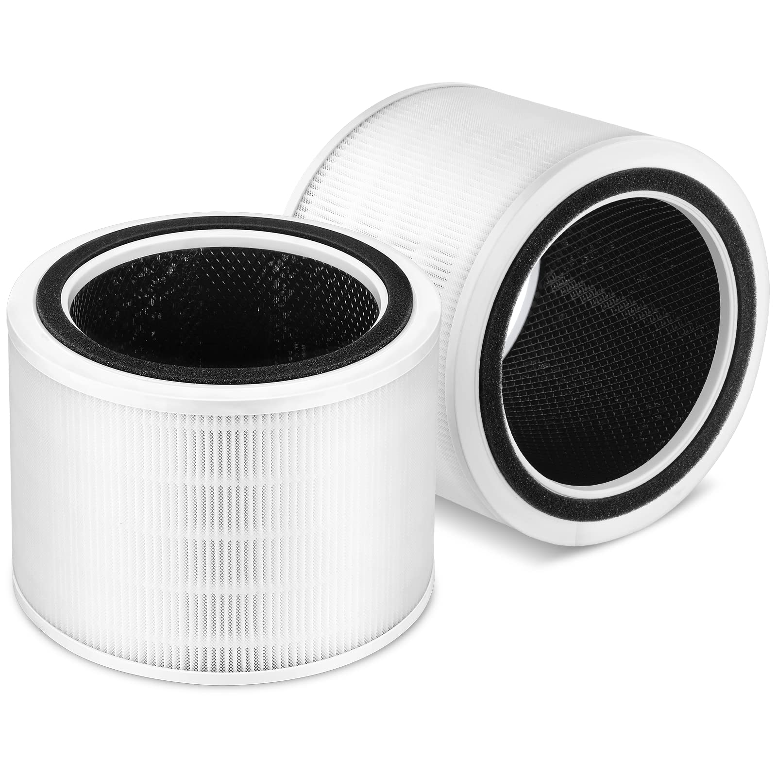 2 Pack Core 200S Replacement Filter Compatible with LEVOIT Levoit Core 200S Smart WiFi Air Purifier, 3 stages Ture H13 HEPA Filter, Compare part# Core 200S-RF