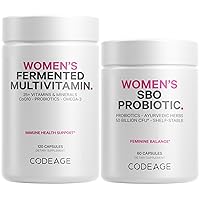 Codeage Women’s Multivitamin Bundle: Women’s Formula & Women’s Probiotic Daily Vitamins
