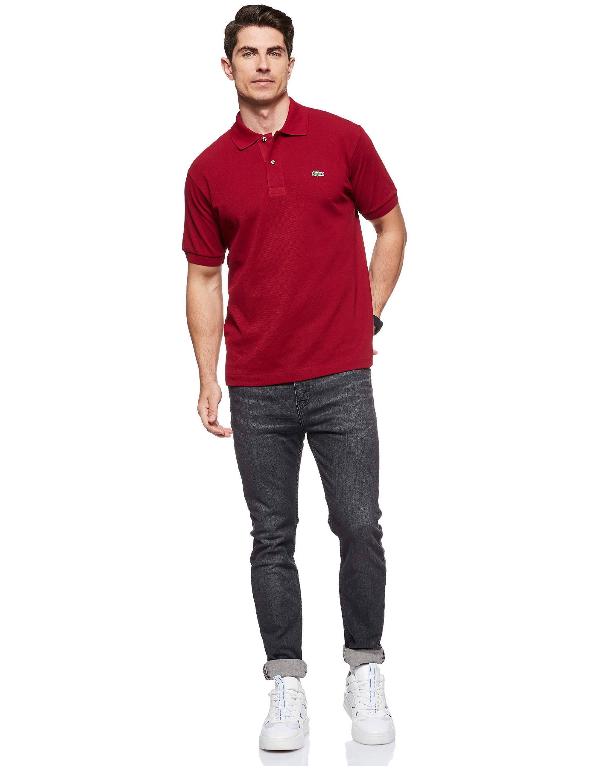 Lacoste Men's Classic Short Sleeve Piqué L.12.12 Polo Shirt