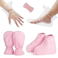200pcs Paraffin Wax Bath Liners & Gloves Booties for Hand & Feet, Segbeauty Paraffin Bags for Hand & Foot, Paraffin Heated SPA Mittens Foot Liners for Hot Wax thera-py Paraffin Wax Machine