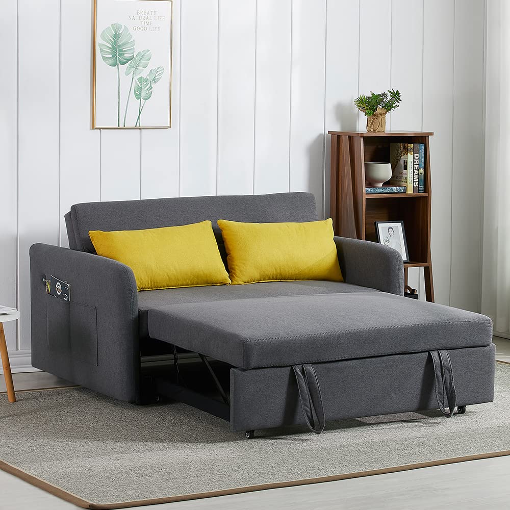 Mua Merax Convertible Sleeper Sofa Bed 555 Functional Pull Out Sofa