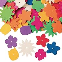 Color Splash!® Foam Flower Assortment, 1/2 lb