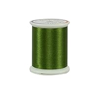Superior Threads Magnifico 2-Ply 40 Weight Trilobal Polyester Sewing Thread Spool - 500 Yards (#2100 Spinach)