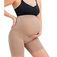 Seamless Maternity Shapewear High Waist Maternity Shorts Pregnancy Underwear Over Bump Belly Support