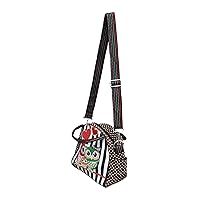Mini Ladies Shoulder Bag Pouch with Bold Woven and Cute Artworks