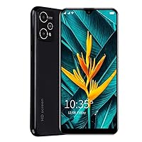 SUNGOOYUE 6.1 Inch 9 Pro + Smartphone, RAM 3GB ROM 32GB MT6779 Dual Card Dual Standby Full Screen Facial Recognition Mobile Phone for Android 6 (Black)