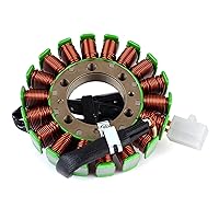 Motorcycle Stator Coil Compatible with RVF400 NC35 1994-1996 VFR400 R3K/R3N (NC30) 1989-1992 VFR 400 NC21 NC24 31120-MR8-781