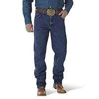 Wrangler Mens Rigid Cowboy Cut Relaxed Fit Jeans