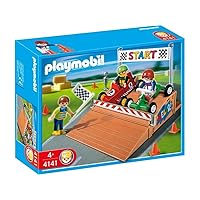 Playmobil 4141 Transport Set Gocart Race Compact Set