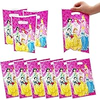 WANGHUI 30pcs Princess Party Gift Bags,Candy Bags,Goody Bags,Princess Birthday Party Supplies Decorations (Bags30pcs)