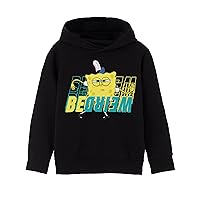 SpongeBob SquarePants Be Weird Boys Black Hoodie | Unleash your inner Weird with this Sponge Bob-Square Pants Hooded Jumper