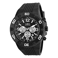 Invicta Men's 20274 Pro Diver Black Stainless Steel Watch with Polyurethane Band