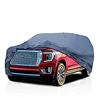 DaShield Ultimum Series Car Cover for Chevrolet Tahoe GMC Yukon 2021-2024 SUV 4-Door All Weather Protection Semi Custom Fit Full Coverage Dust, Sun, Snow, Rain, Hail Protection Indoor/Outdoor