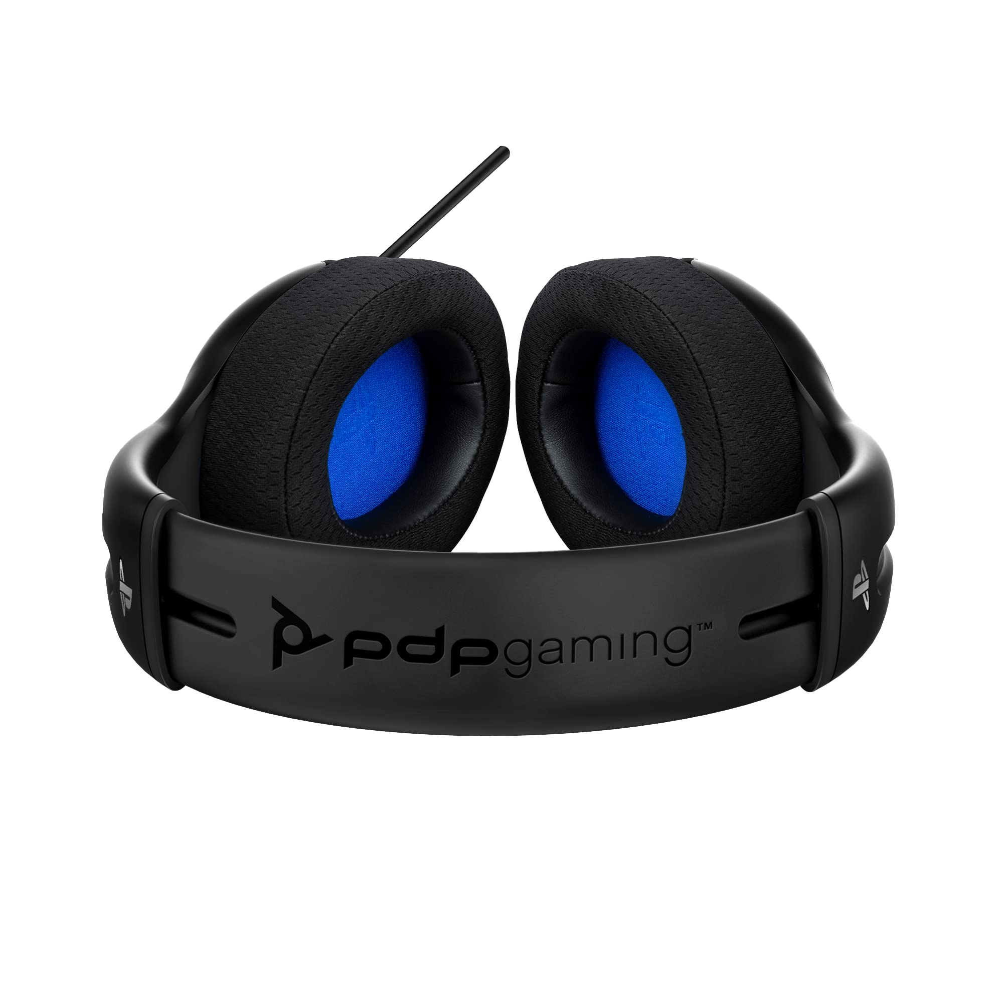 PDP Gaming LVL50 Wired Headset With Noise Cancelling Microphone: Black - PS5/PS4
