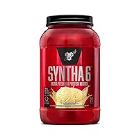 SYNTHA-6 Whey Protein Powder, Vanilla Milk Isolate Protein Powder with Micellar Casein, Ice Cream, 28 Servings (Package May Vary)