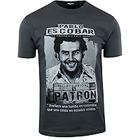 ShirtBANC Pablo Escobar El Patron Del Mal Cocaine Drug Lord Mens Shirt
