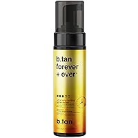 b.tan Ultra Long Lasting Self Tanner | Forever & Ever - Lasts Up to 11 Days, Fast Self Tanning, 1 Hour Sunless Tanner Mousse, No Fake Tan Smell, No Added Nasties, Vegan, Cruelty Free, 6.7 Fl Oz